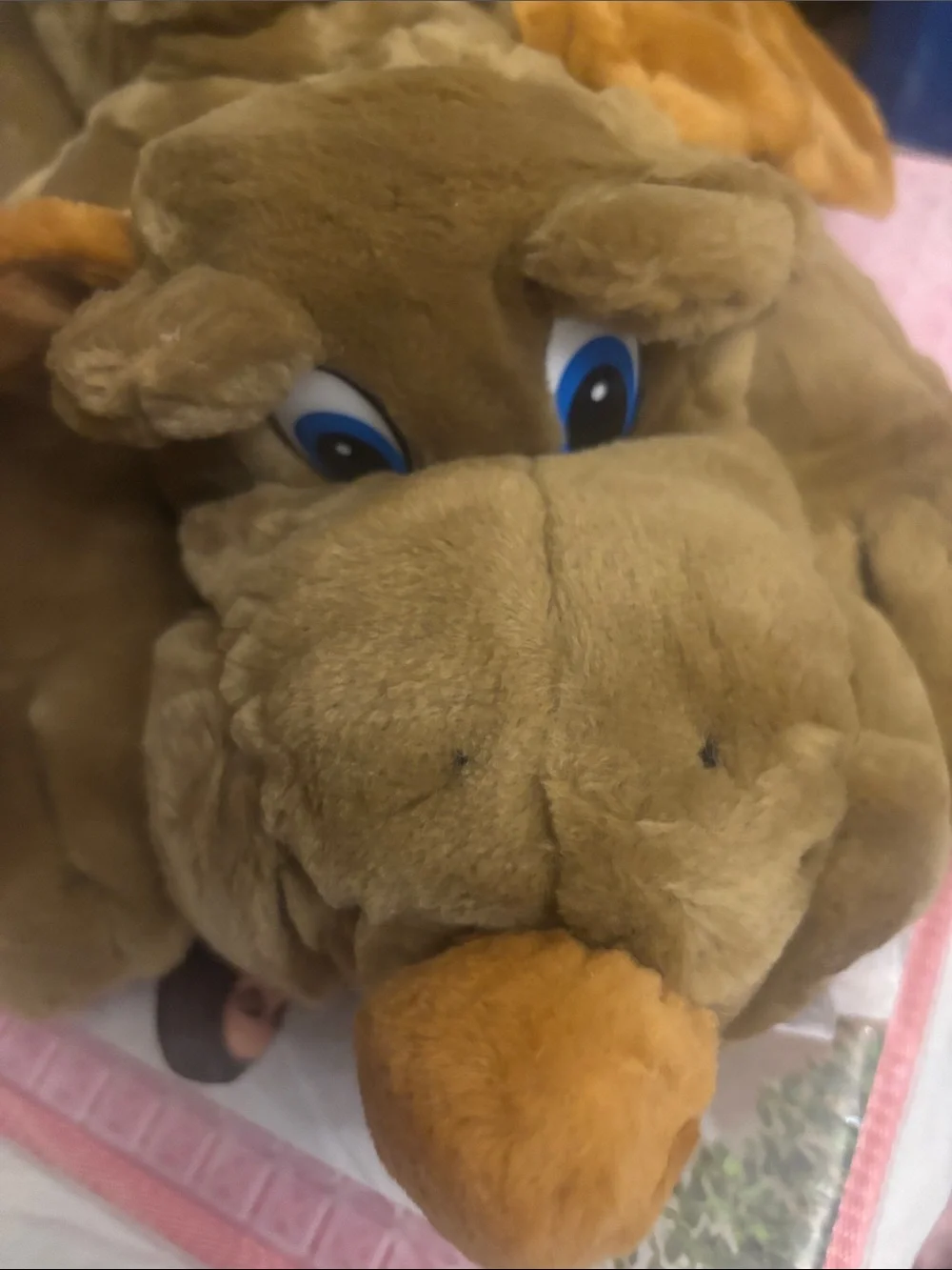 Brown Plush Dog Toy - Soft Pet Comfort